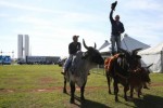 Protesto contra fim de vaquejadas muda rotina da Esplanada dos MinistÃ©rios 