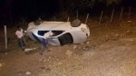 Pneu estoura e carro capota no Complexo ViÃ¡rio Vingt Rosado