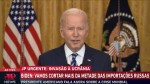 URGENTE: Biden fala na “maior sanção econômica já vista na história”