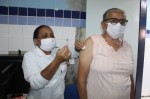 MossorÃ³ vacina idosos sem filas e de forma segura