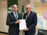 General GirÃ£o entrega ao INCRA projeto de regularizaÃ§Ã£o de tÃ­tulos de terras da MaÃ­sa