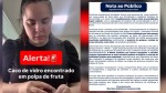 Sterbom rebate denúncia de vidro em polpa de fruta feita por advogada e apresenta laudos oficiais