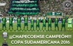 Conmebol declara Chape campeÃ£ Sul-Americana de 2016
