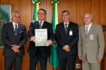 Presidente Bolsonaro recebe membros do grupo Radar RN