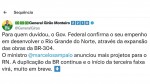 General Girão anuncia mais obras do Governo Federal para a BR-304