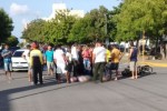 Mulher morre vÃ­tima de acidente de trÃ¢nsito no Centro de MossorÃ³