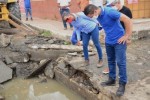 Allyson Bezerra fiscaliza obras de desobstruÃ§Ã£o de galerias do entorno da Cobal