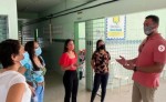 Styvenson acompanha retorno das aulas presenciais em escola de Mossoró