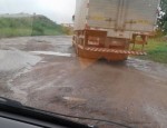 Malha viÃ¡ria de MossorÃ³ se "esfarela" com as chuvas