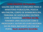Minicurso de HistÃ³ria do RN (Professor Tales Augusto)