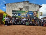 InauguraÃ§Ã£o do outdoor de Jair Bolsonaro Ã© marcada por carreata pelas ruas de AssÃº-RN