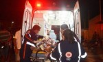Homem Ã© baleado em via pÃºblica e morre quando recebia atendimento do Samu no Santa Delmira