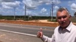 General GirÃ£o acompanha obras de duplicaÃ§Ã£o da Reta Tabajara