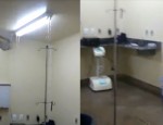 Chuva alaga centro cirÃºrgico de ortopedia do HRTM e atendimentos sÃ£o suspensos