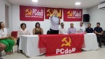 Eu avisei: Rosalba e Jorge no evento do PCdoB em Mossoró