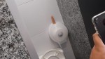 É mole? Funcionário esquece ‘maranhão’ dentro de banheiro de empresa em Mossoró