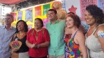 Lawrence é 'tietado' no camarote do PT durante o Pingo da MeiDia