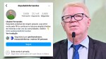 Temendo críticas, Ubaldo tranca suas redes sociais