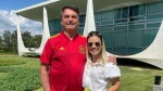 Ex-vice prefeita de Mossoró visita o presidente Bolsonaro em Brasília