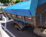 Prefeitura divulga nota sobre caminhÃ£o que caiu em buraco na Avenida Rio Branco