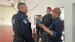 Prefeito Allyson recepciona policiais militares do Ceará em Mossoró