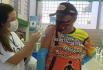 Paulo Doido vacinado