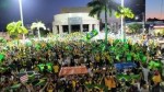 Aproximadamente 7 mil pessoas participaram do ato a favor de Bolsonaro em Mossoró 