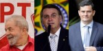 Paraná Pesquisas: Lula 35,1%, Bolsonaro 29,8% e Moro 11%