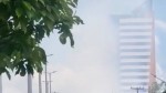 Incêndio atinge área de lazer de condomínio em frente à UERN