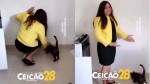 Irmã Ceição divulga vídeo dando ração ao gatinho como agenda de campanha