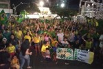 Ato a favor das reformas reÃºne apoiadores de Bolsonaro em MossorÃ³