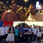 PolÃ­ticos marcaram presenÃ§a na procissÃ£o de Santa Luzia