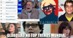 Internautas protestam contra a Rede Globo e #GloboLixo fica em 1Âº nos assuntos do Twitter