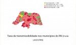 Taxa de transmissÃ£o: MossorÃ³ e Natal sÃ£o consideradas Zonas Seguras